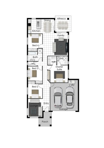 Windermere - Right Floorplan
